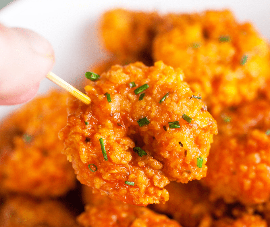 Air Fryer Hooter’s Buffalo Shrimp 7