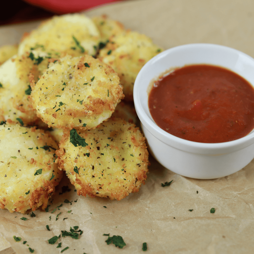 Air Fryer Babybel Cheese 9