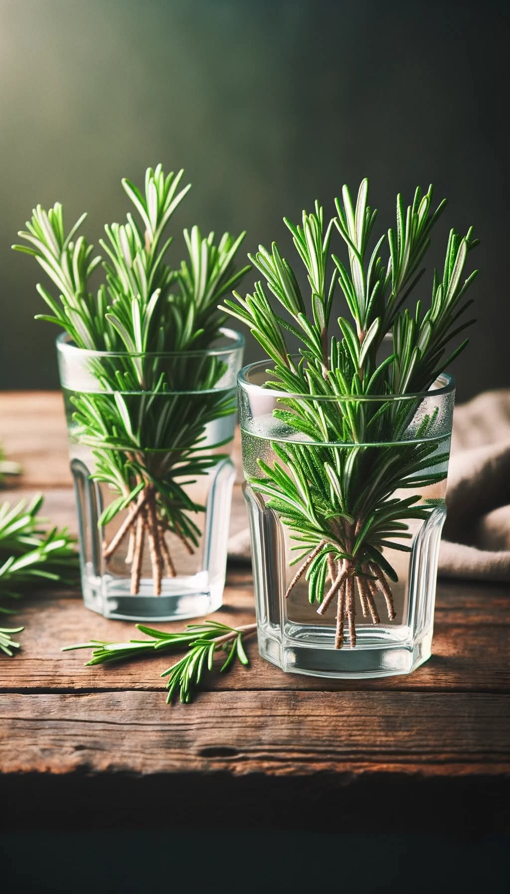 "three sprigs of rosemary in a pot trick. 1
