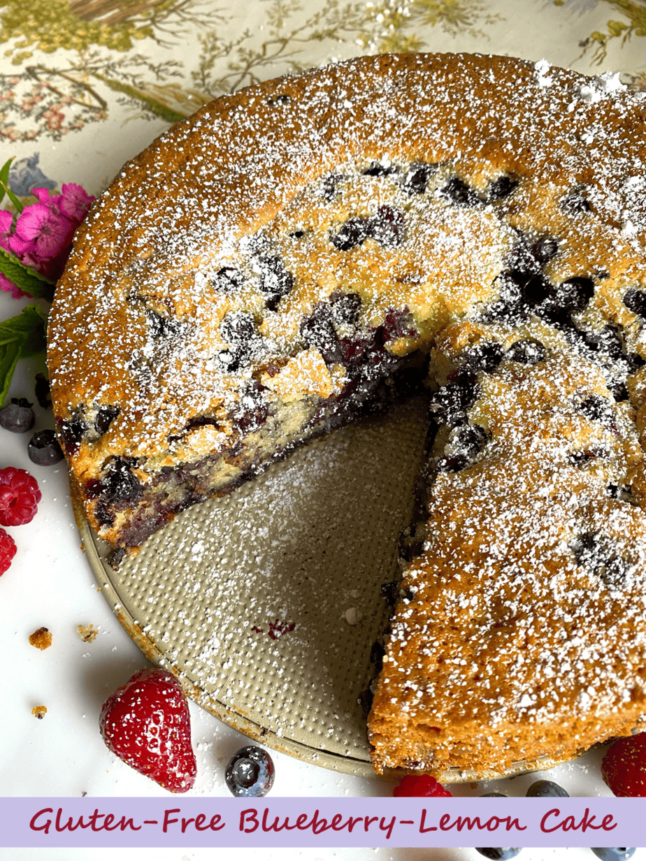 Gluten-Free Blueberry-Lemon Cake 1 Gluten-Free Blueberry-Lemon Cake