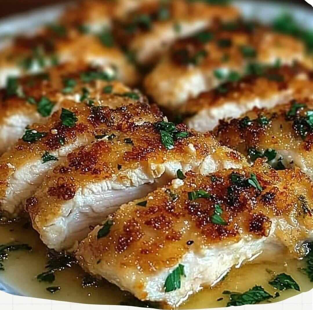 Garlic Parmesan Crusted Chicken 1