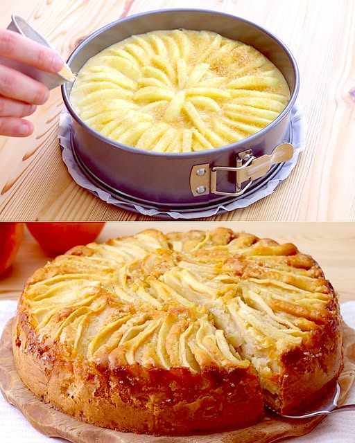 Soft, butter-free apple cake 1 Soft, butter-free apple cake