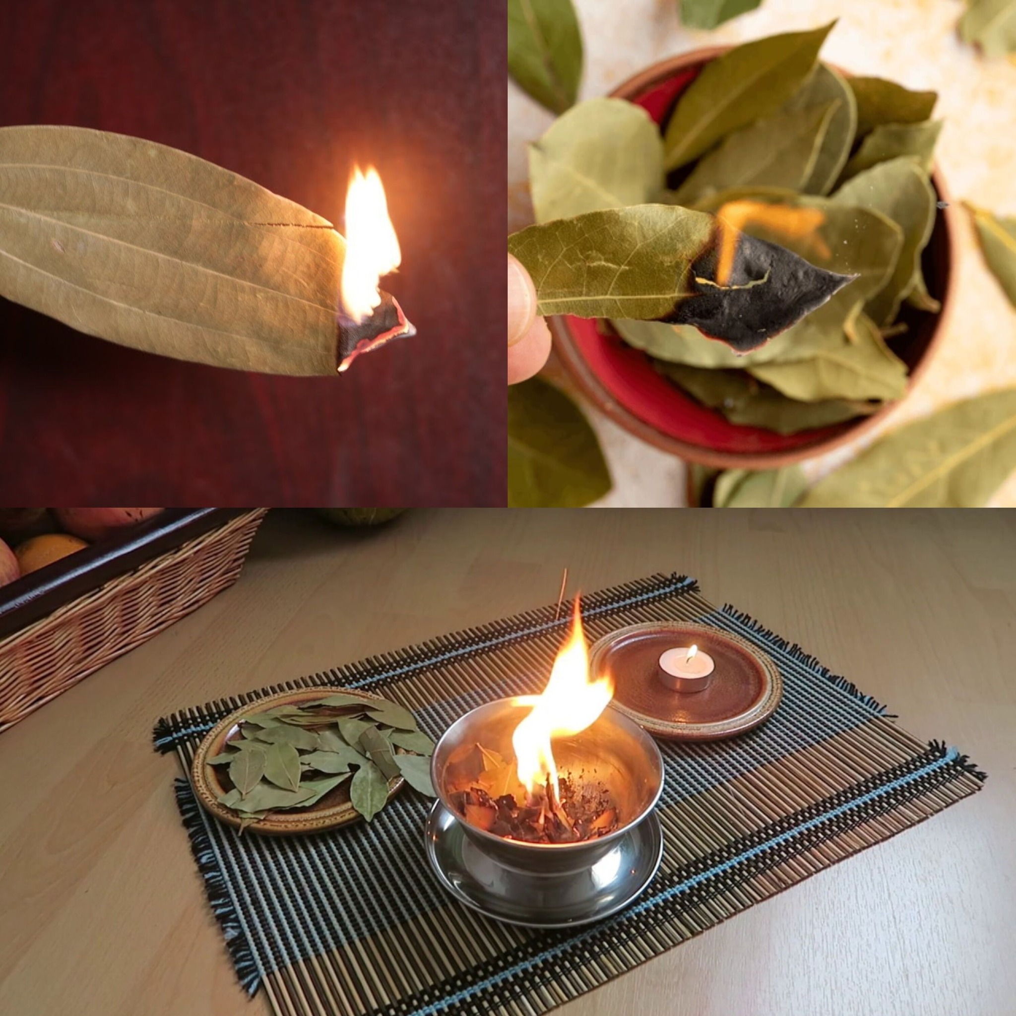 Burning a Bay Leaf in Your Room 1