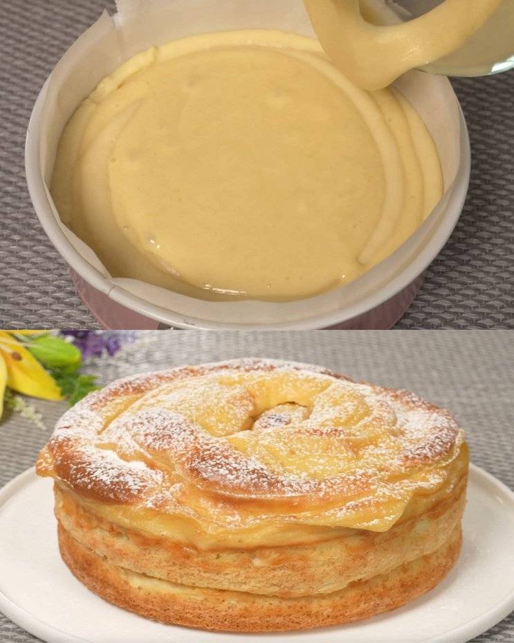 Vanilla Custard Apple Cake 1 Vanilla Custard Apple Cake