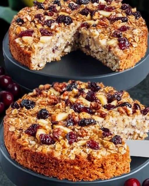 Oat and Fruit Cake