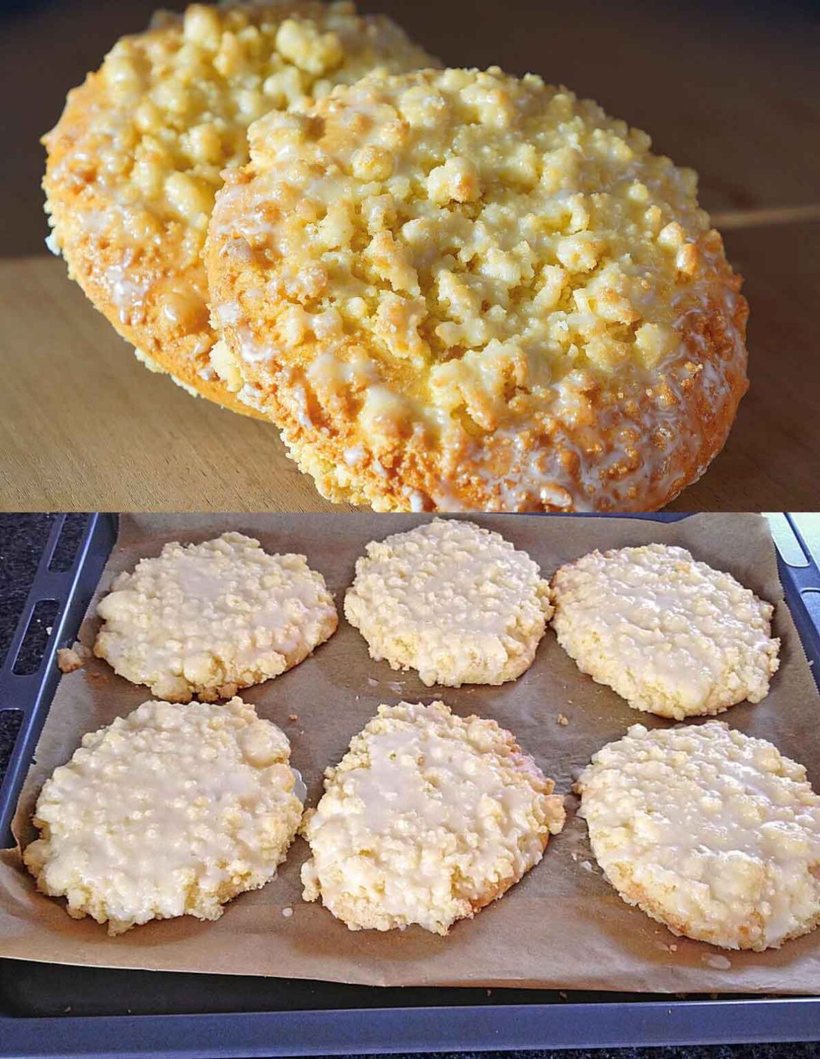 Streuseltaler just like the one from the bakery, only 10 times better, incredibly delicious! 1 Streuseltaler just like the one from the bakery, only 10 times better, incredibly delicious!