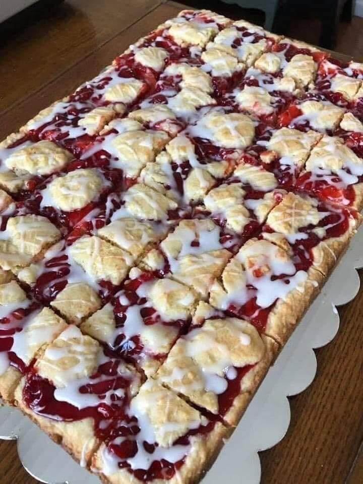 CHERRY BARS RECIPE 1