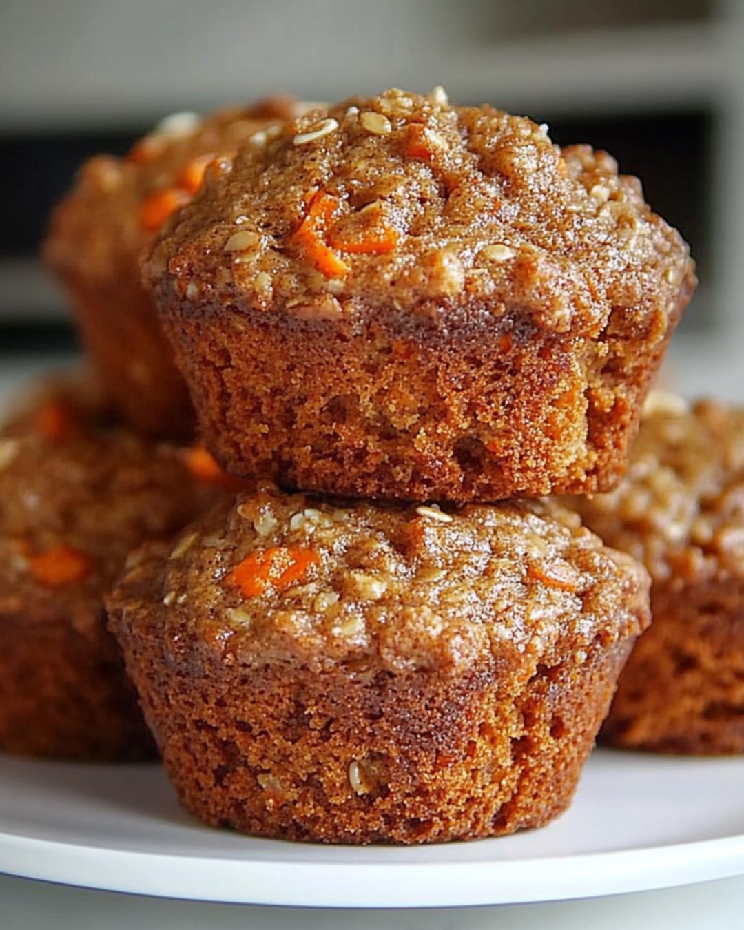 Healthy Carrot Cake Breakfast Muffins recipe 1