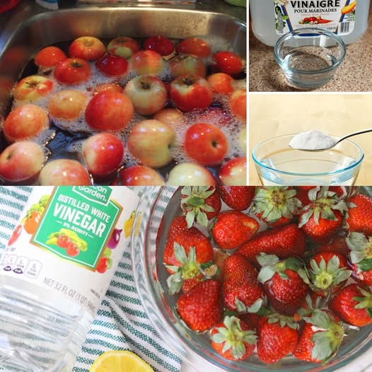How to Clean and Remove Pesticides from Your Fruits and Vegetables with Vinegar 1