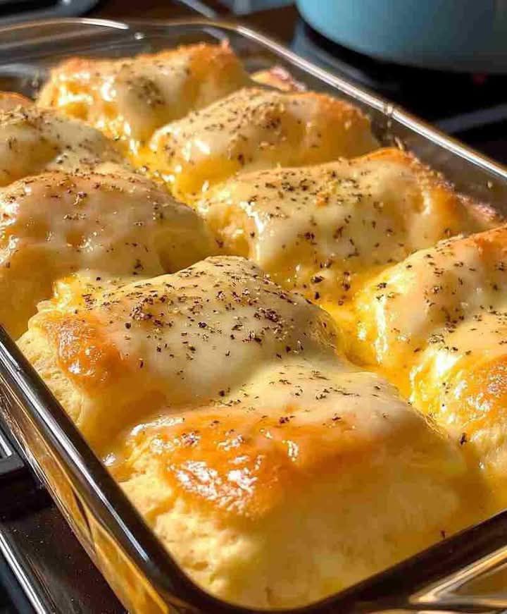 Cheesy Chicken-Stuffed Puff Pastry Bake Recipe 1