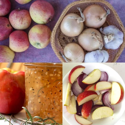 Combine Apple with Garlic Very Effective 1