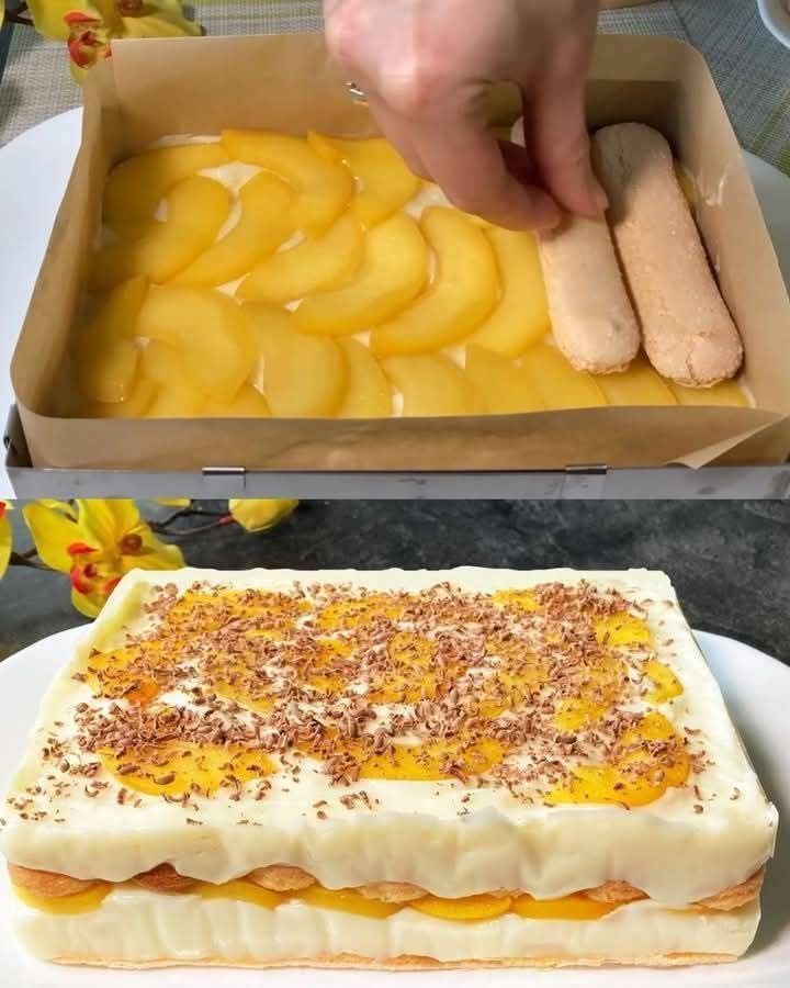 Peach Pudding Delight: A Luscious, Creamy Dessert 1 Peach Pudding Delight: A Luscious, Creamy Dessert