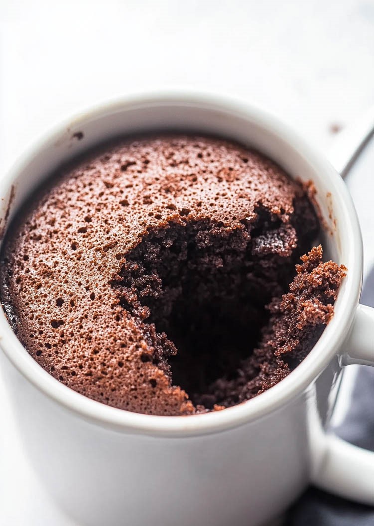 Fluffy Carnivore Mug Cake  1