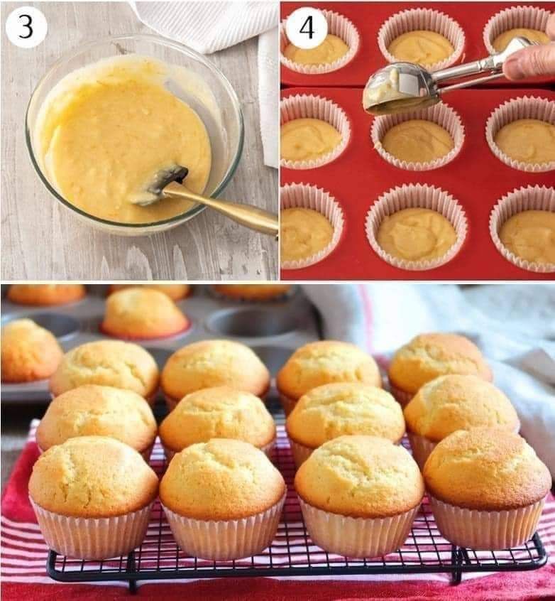 Delicious Homemade Orange Cupcakes Recipe 1