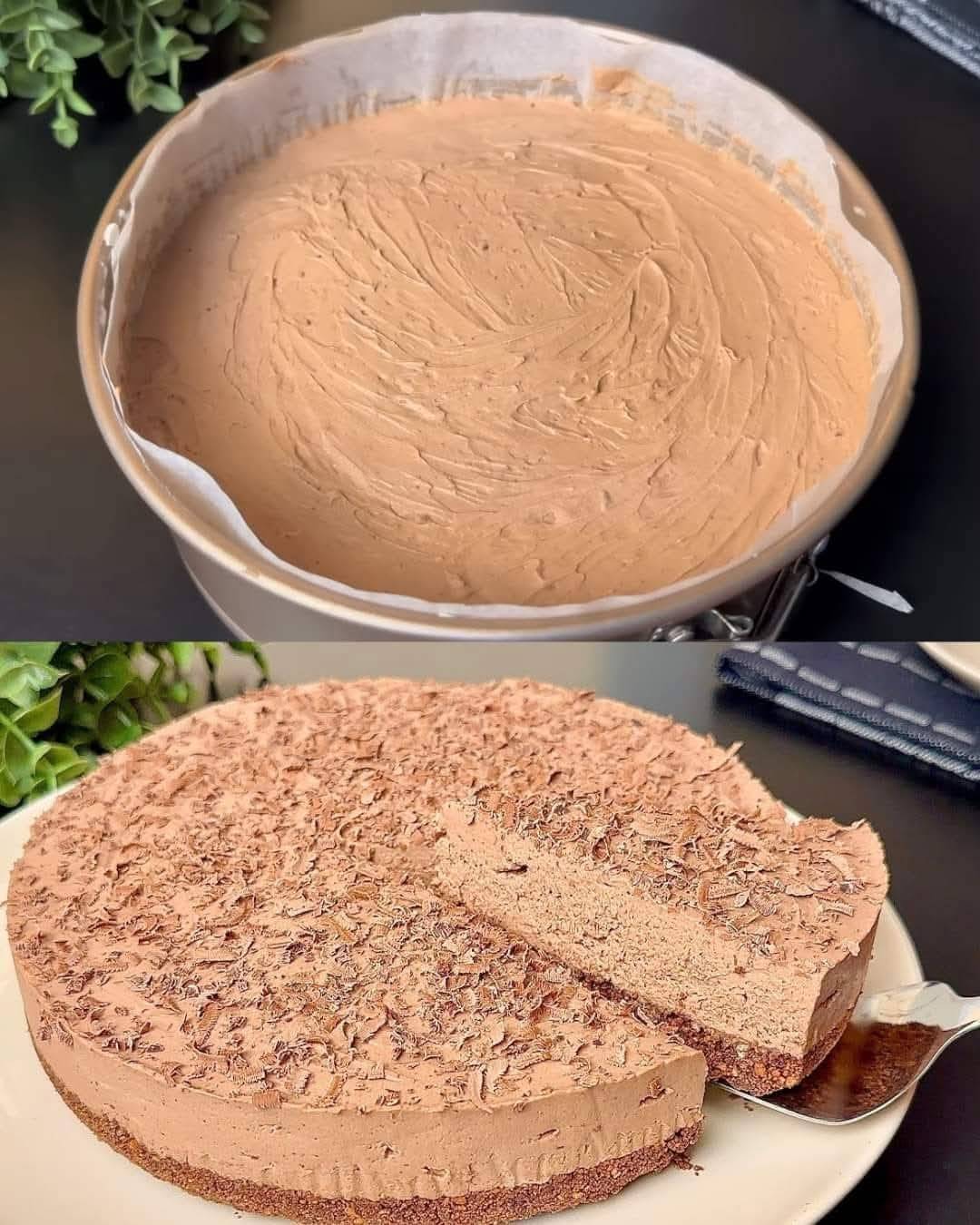 10-Minute No-Bake Chocolate Cheesecake 1 10-Minute No-Bake Chocolate Cheesecake