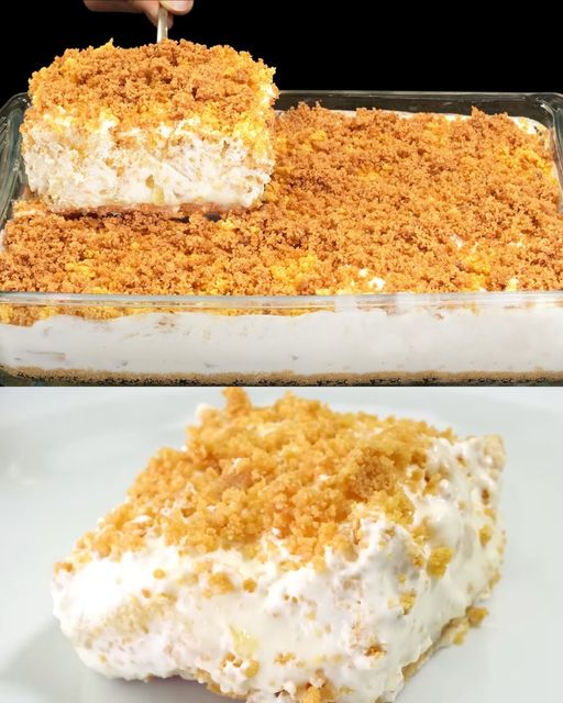 Pineapple Dream Dessert! The best I’ve ever eaten! Recipe in 5 minutes! No baking! 1 Pineapple Dream Dessert! The best I’ve ever eaten! Recipe in 5 minutes! No baking!