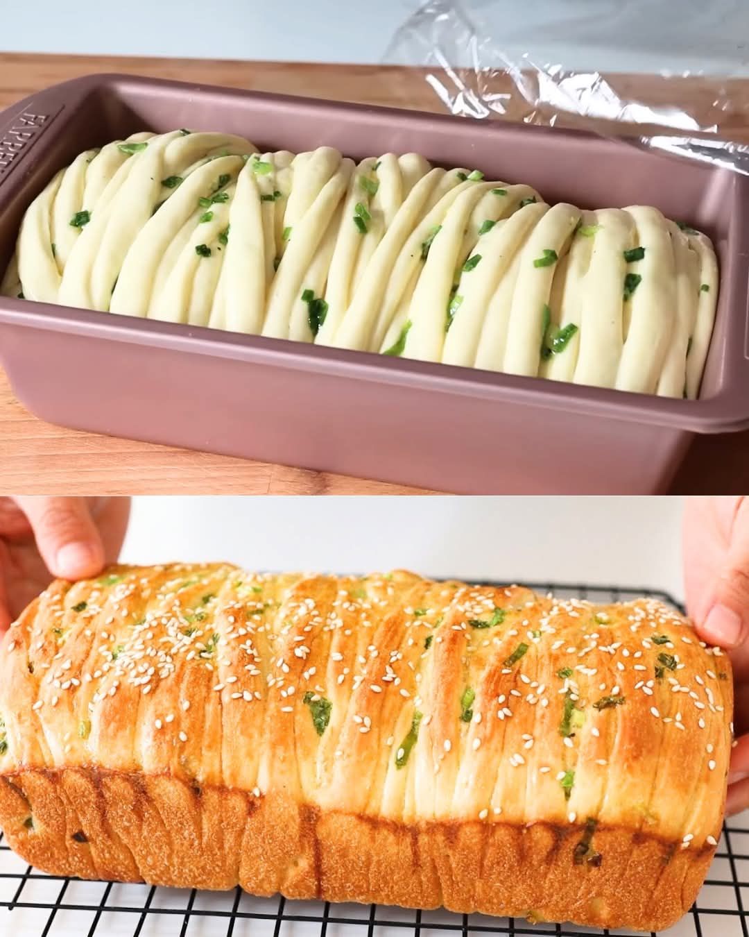Scallion Butter Bread Rolls