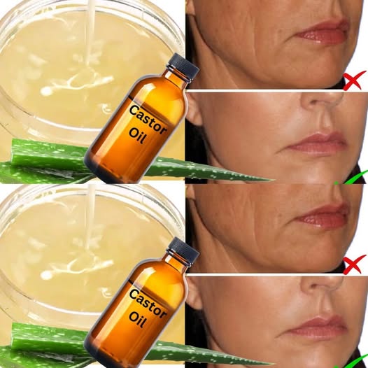 Achieve Radiant Youthful Skin with Aloe Vera and Castor Oil 1