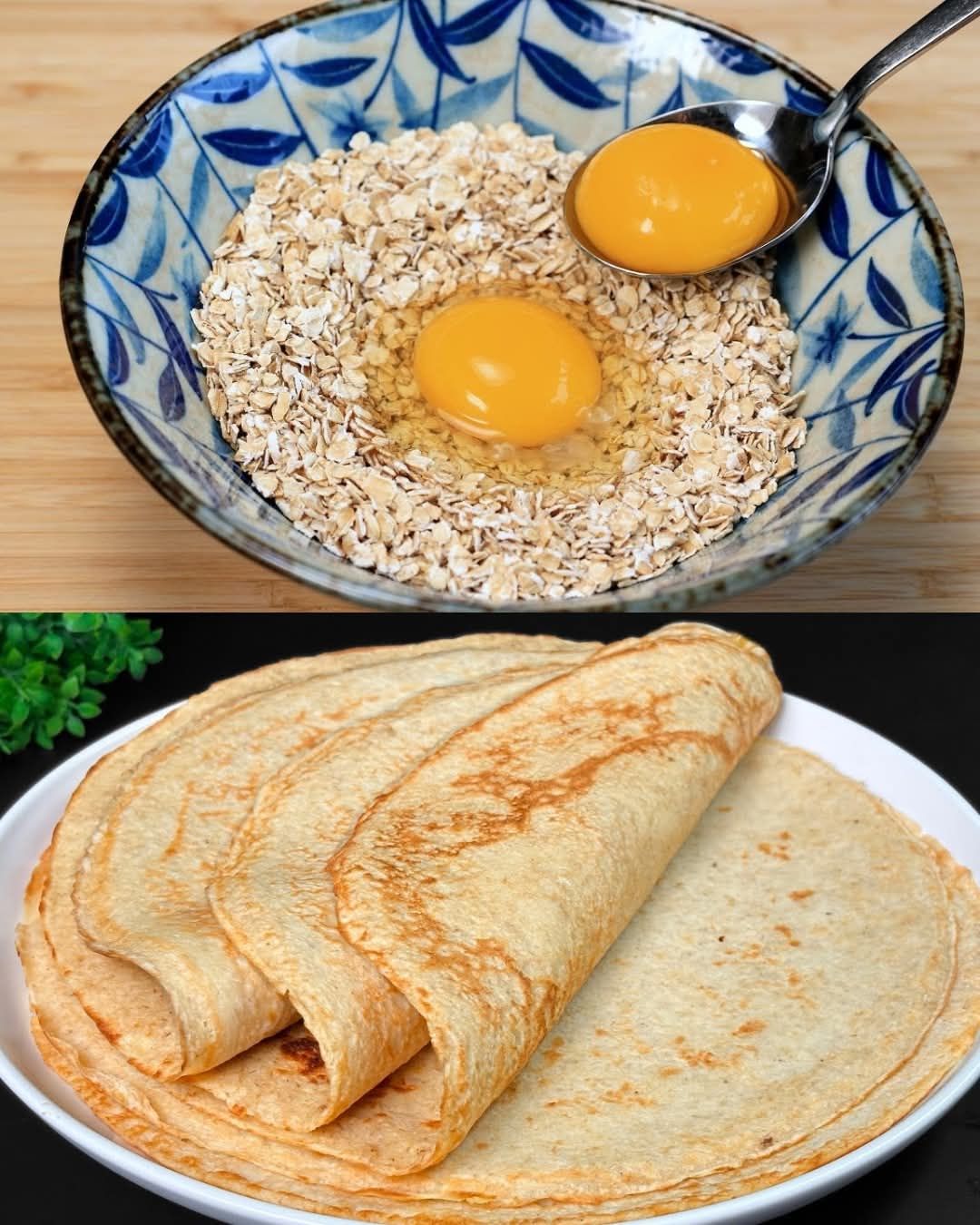 Oatmeal Pancakes 1 Oatmeal Pancakes