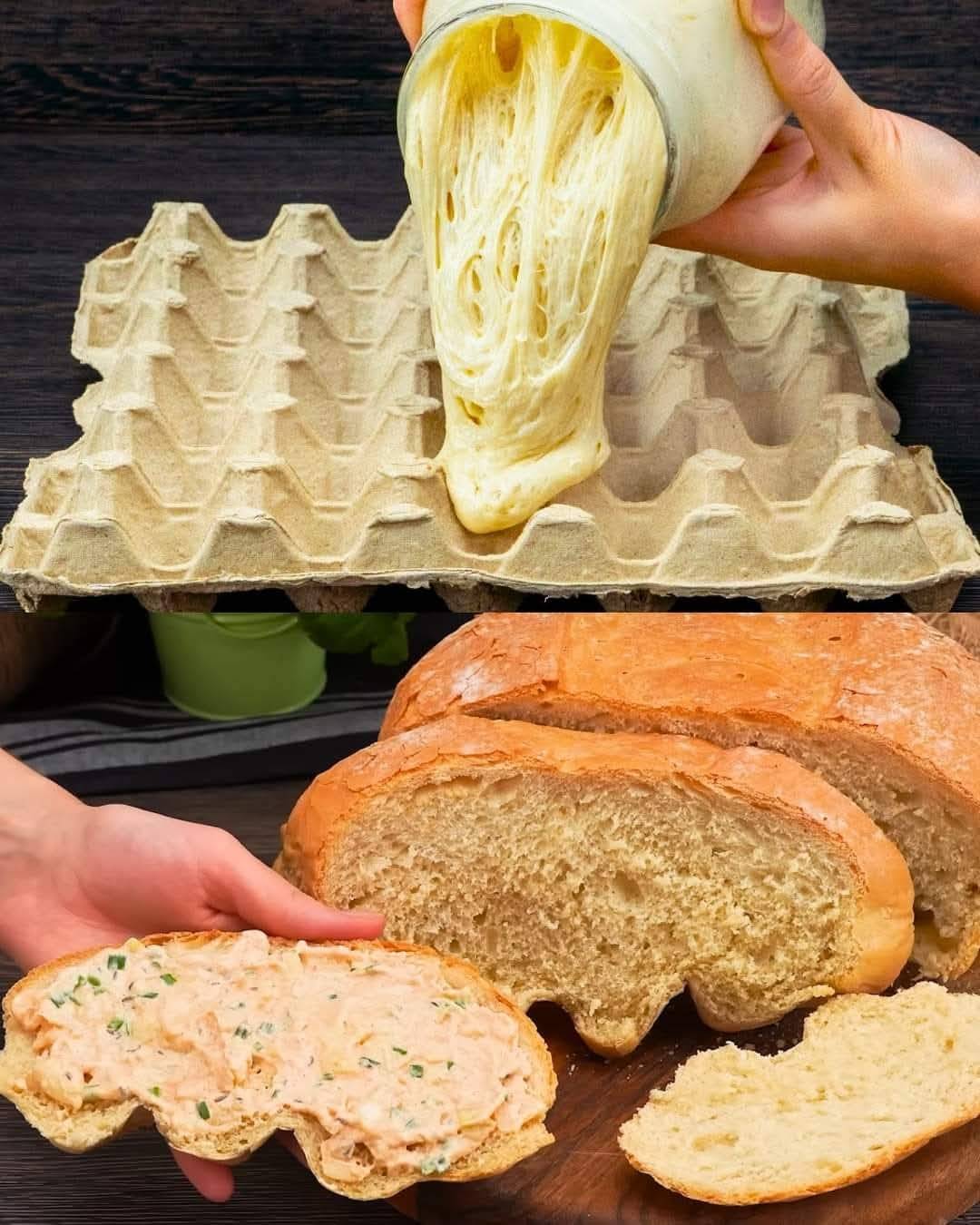 All in One: Easy Egg Bread with Creamy Cheese Sauce! 1 All in One: Easy Egg Bread with Creamy Cheese Sauce!