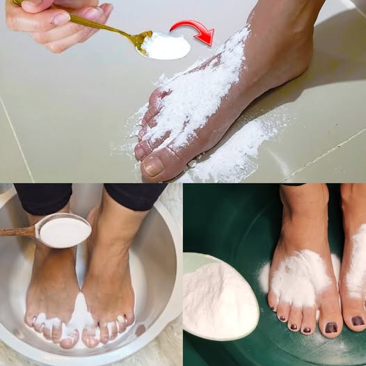 The surprising effects of baking soda on feet