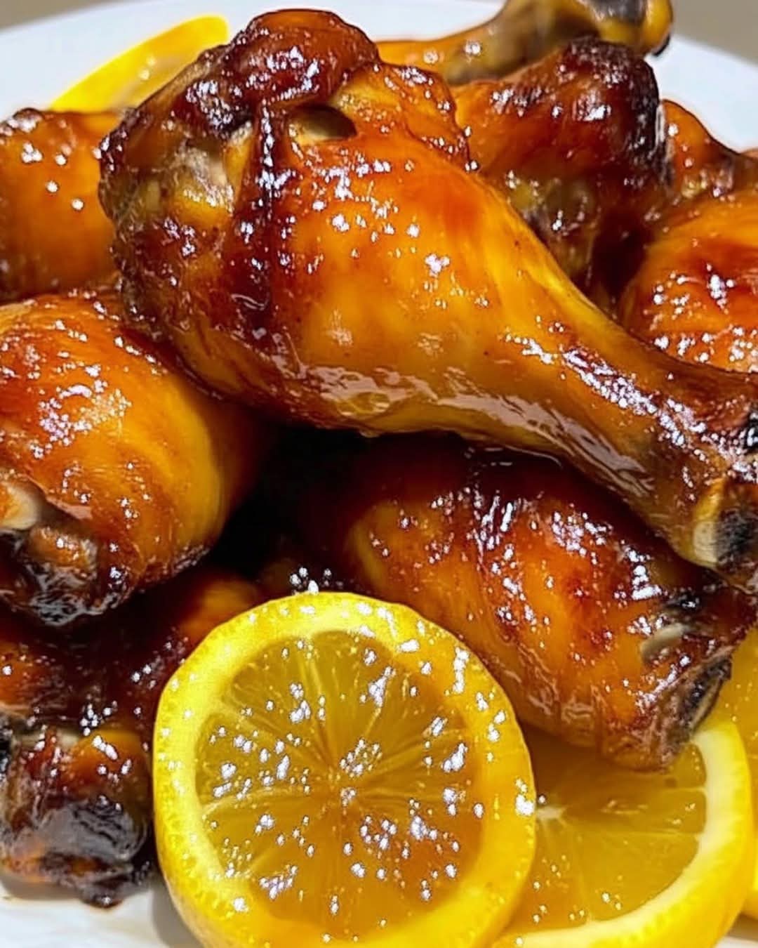 Recipe for Honey Lemon Glazed Chicken Drumsticks 1