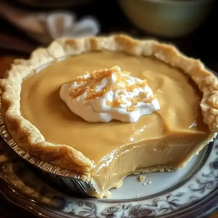 Air Fryer Butterscotch Pie 1