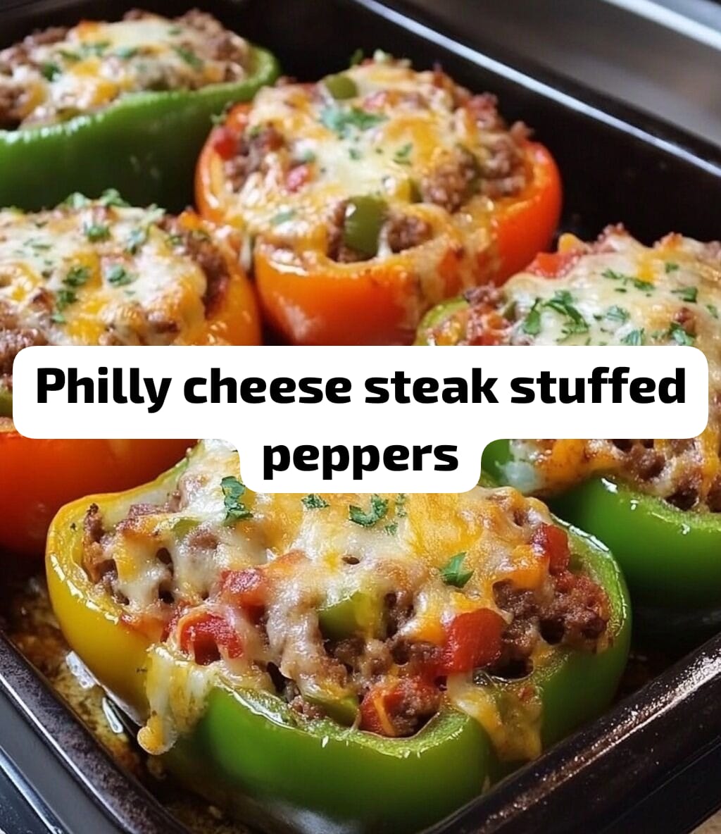 Philly Cheesesteak Stuffed Peppers 1