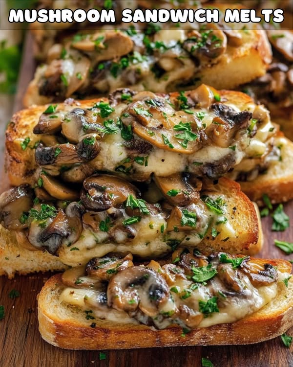 Mushroom Sandwich Melts 1