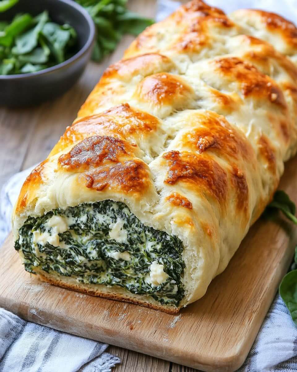 Spinach Bread Recipe 1