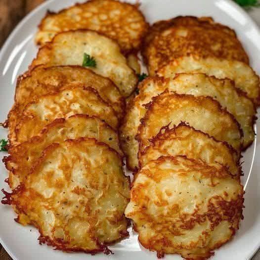 Air fryer german potato pancakes