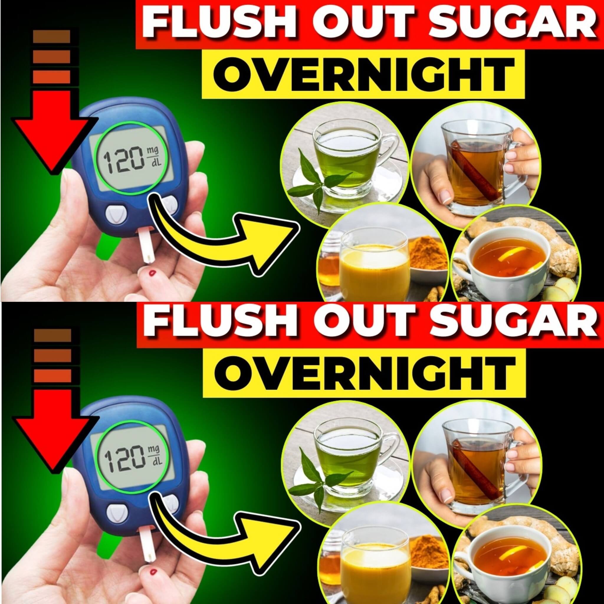 FLUSH Out Blood Sugar OVERNIGHT 1
