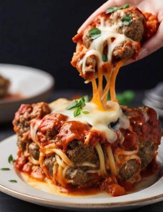 Keto Meatball Casserole Recipe 1