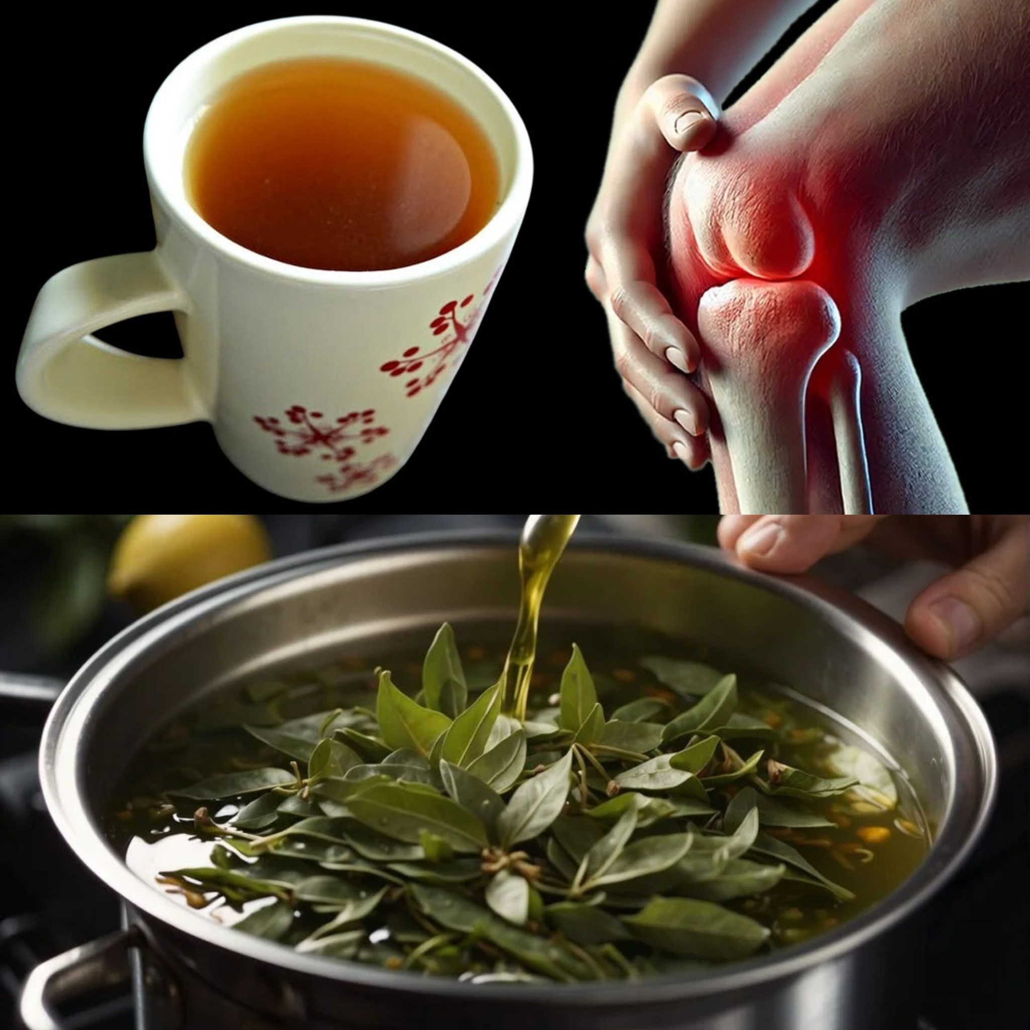 A RENOVATED KNEE The Bay Leaf Tea That Eliminates Knee and Joint Pain 1