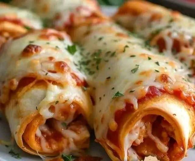 Easy Air Fryer Pizza Roll Ups 1