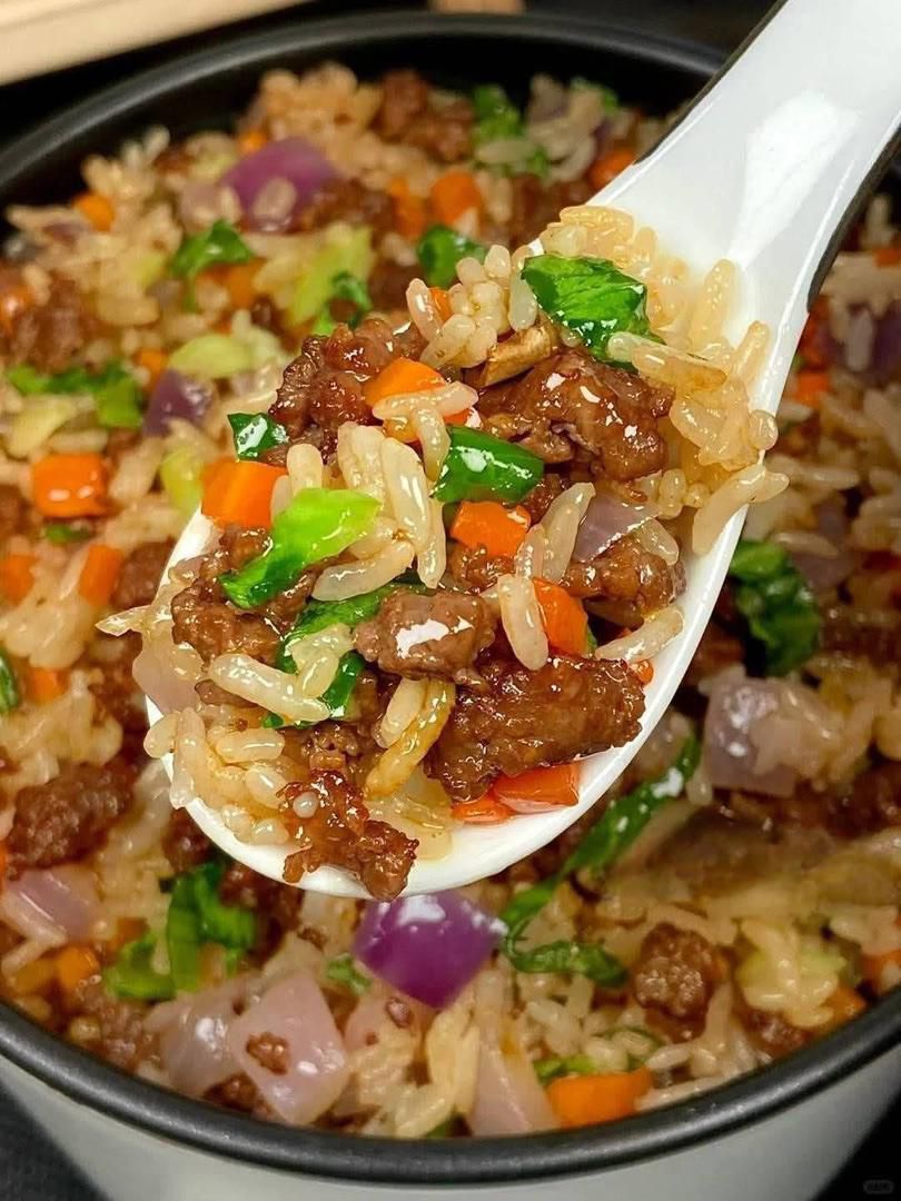 Onion Beef Fried Rice 1