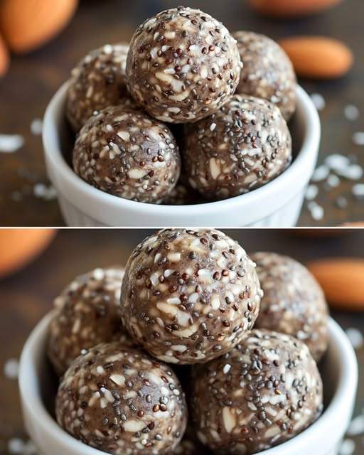 Healthy Almond Energy Bites 1