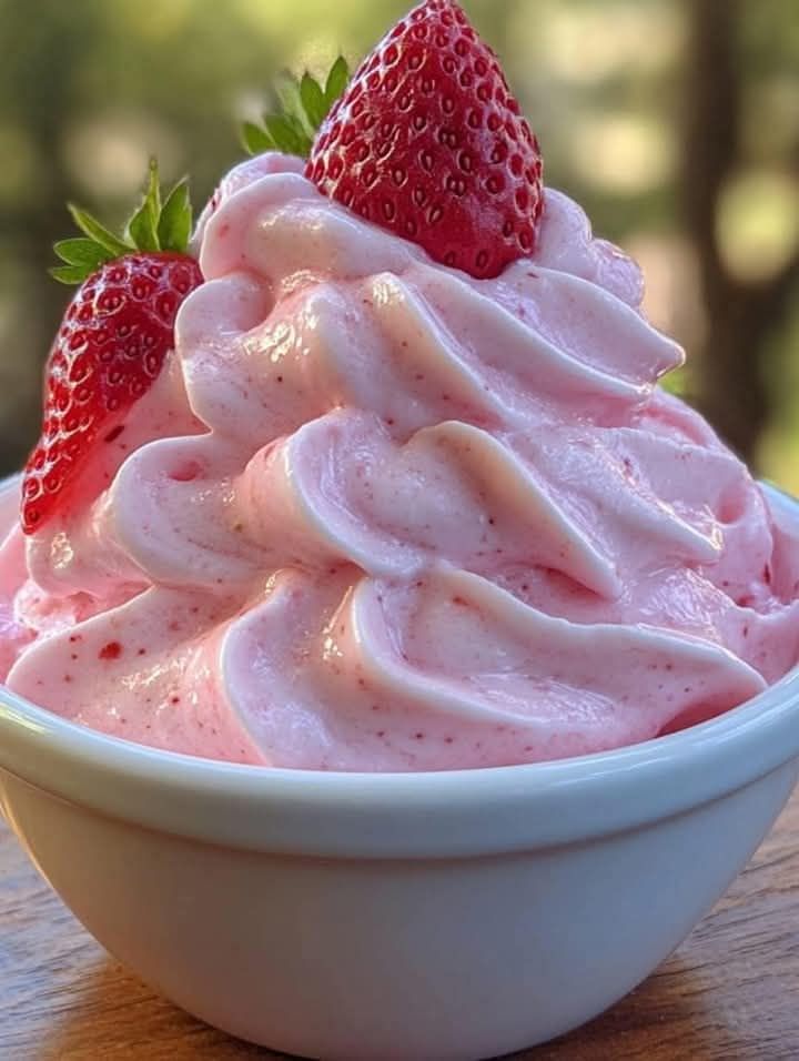 Fluffy Strawberry Bliss Whip 1