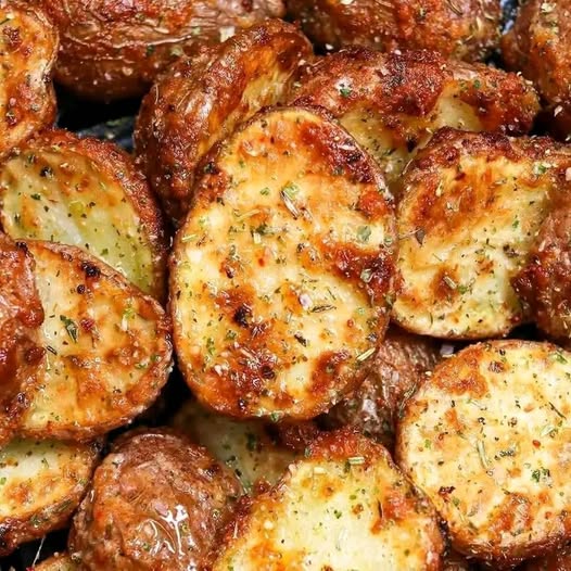 Air Fryer Parmesan Roasted Potatoes 1