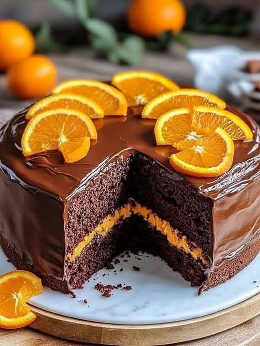 Chocolate Orange Cake 1