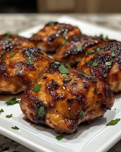 Air Fryer BBQ Chicken Thighs 1