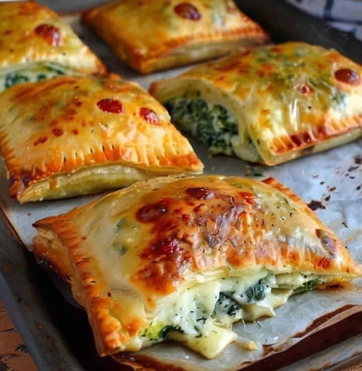Air Fryer Spinach Stuffed Pastry 1