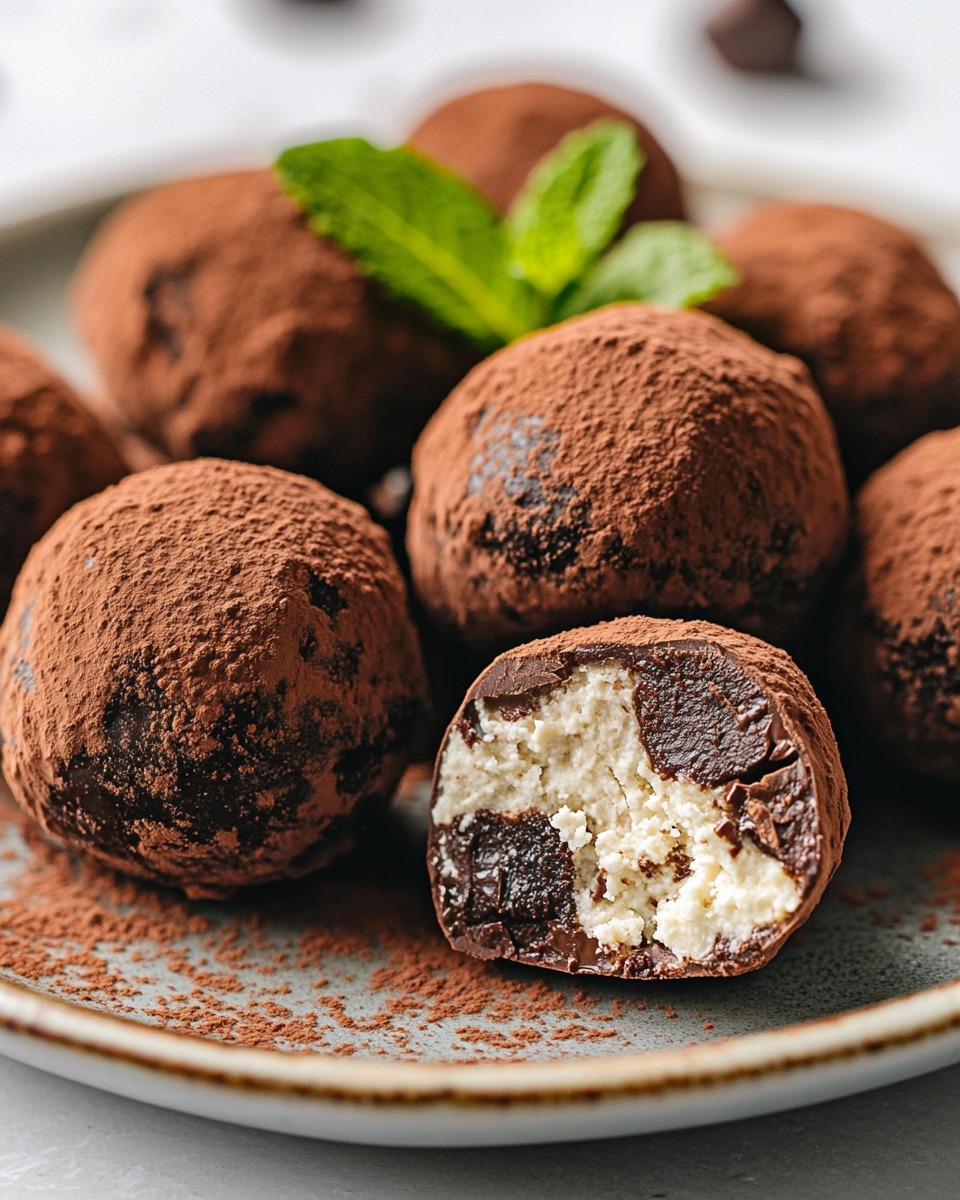 Chocolate Cheesecake Truffles Recipe  1