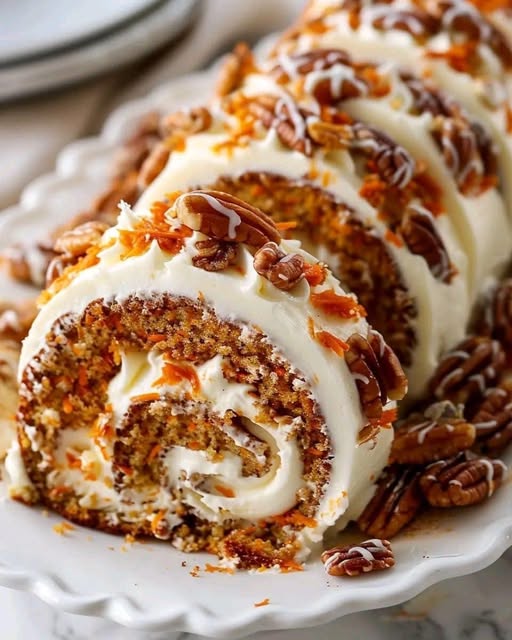 Carrot Cake Roll 1