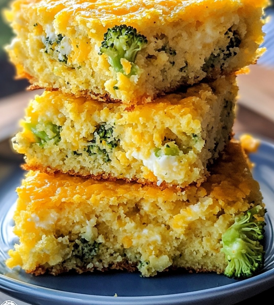 Cheesy Broccoli Cornbread 1