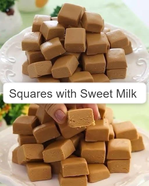 Sweet Milk Fudge Squares (2-Ingredient Recipe) 1
