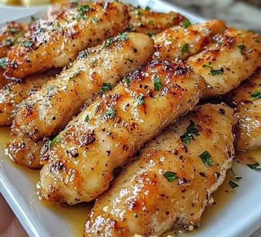 Air Fryer Honey Butter Garlic Chicken Tenders 1