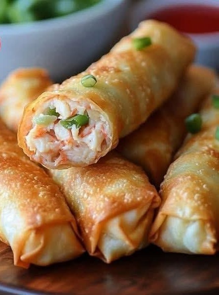 Crab Meat Egg Rolls 1