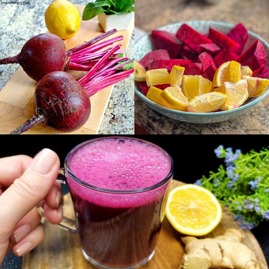 Revitalizing Beet and Lemon Juice 1