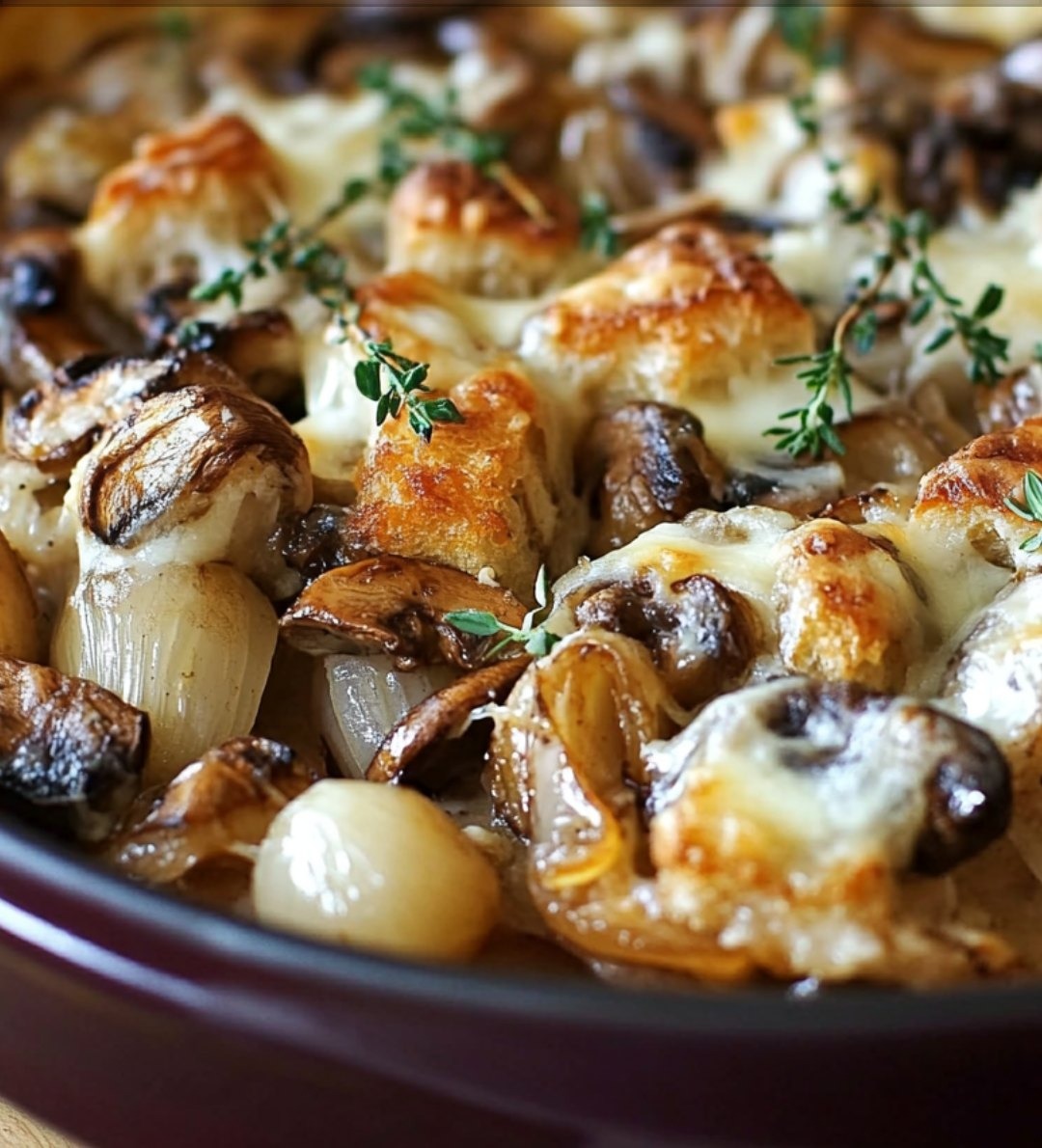 French Onion Mushroom Casserole 1